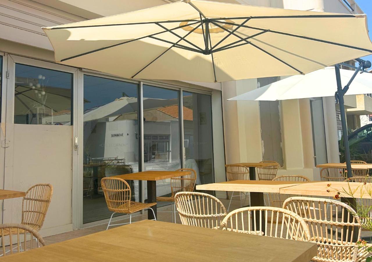 Hôtel Le Carnon Carnon-Plage Exterior foto